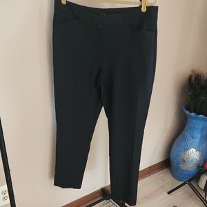 White House Black Market Black Trousers